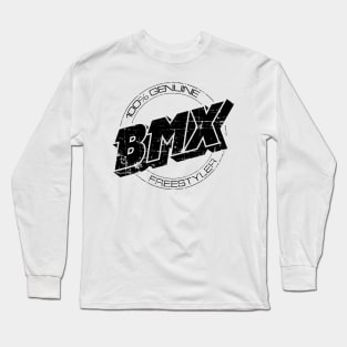 100% Genuine BMX Freestyler aged Long Sleeve T-Shirt